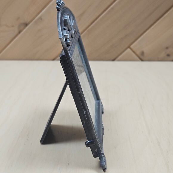 Weston Gallery Pewter frame with signed original black white water color RARE - Picture 6 of 7